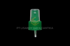5017-6-SPRAYER-NECK-24-TRANSPARANT-GREEN