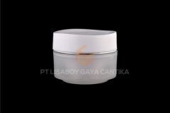 LGC-6001-3-PP-FLOWER-JAR-WHITE-NATURAL-15-GR