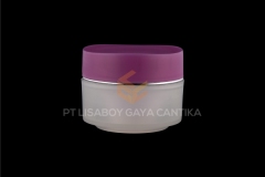 LGC-6001-4-PP-FLOWER-JAR-PURPLE-NATURAL-15-GR