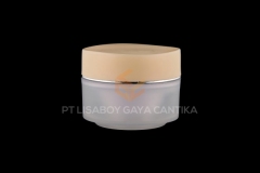 LGC-6001-6-PP-FLOWER-JAR-BEIGE-NATURAL-15-GR