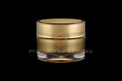 1001-2-ACRYLIC-ROUND-JAR-GOLD-10-GR
