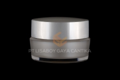 1004-1-ACRYLIC-ROUND-CHROME-SILVER-JAR-PEARL-15-GR