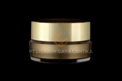 1004-2-ACRYLIC-ROUND-CHROME-GOLD-JAR-15-GR