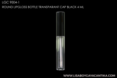 LGC-9004-1-ROUND-LIPGLOSS-BOTTLE-TRANSPARANT-CAP-BLACK-4-ML